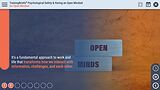 TrainingBriefs® Psychological Safety & Having an Open Mindset